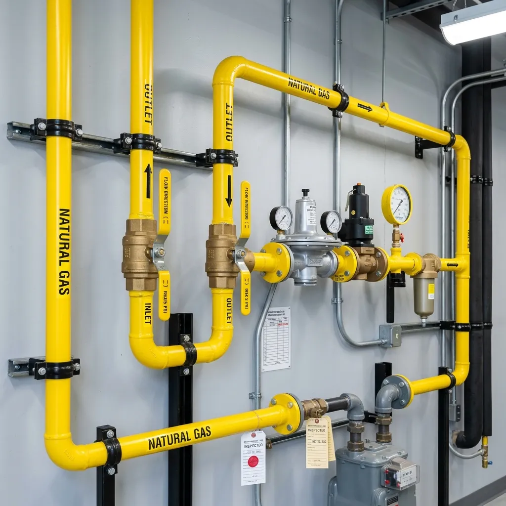 Gas Line Services Plumber in Mingus, TX
